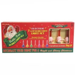 Christopher Radko Christmas Bubble Light Set (43290) -Light Bulbs Shop 432902md