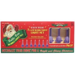 Christopher Radko Christmas Bubble Light Set (43292) -Light Bulbs Shop 43292boxamd
