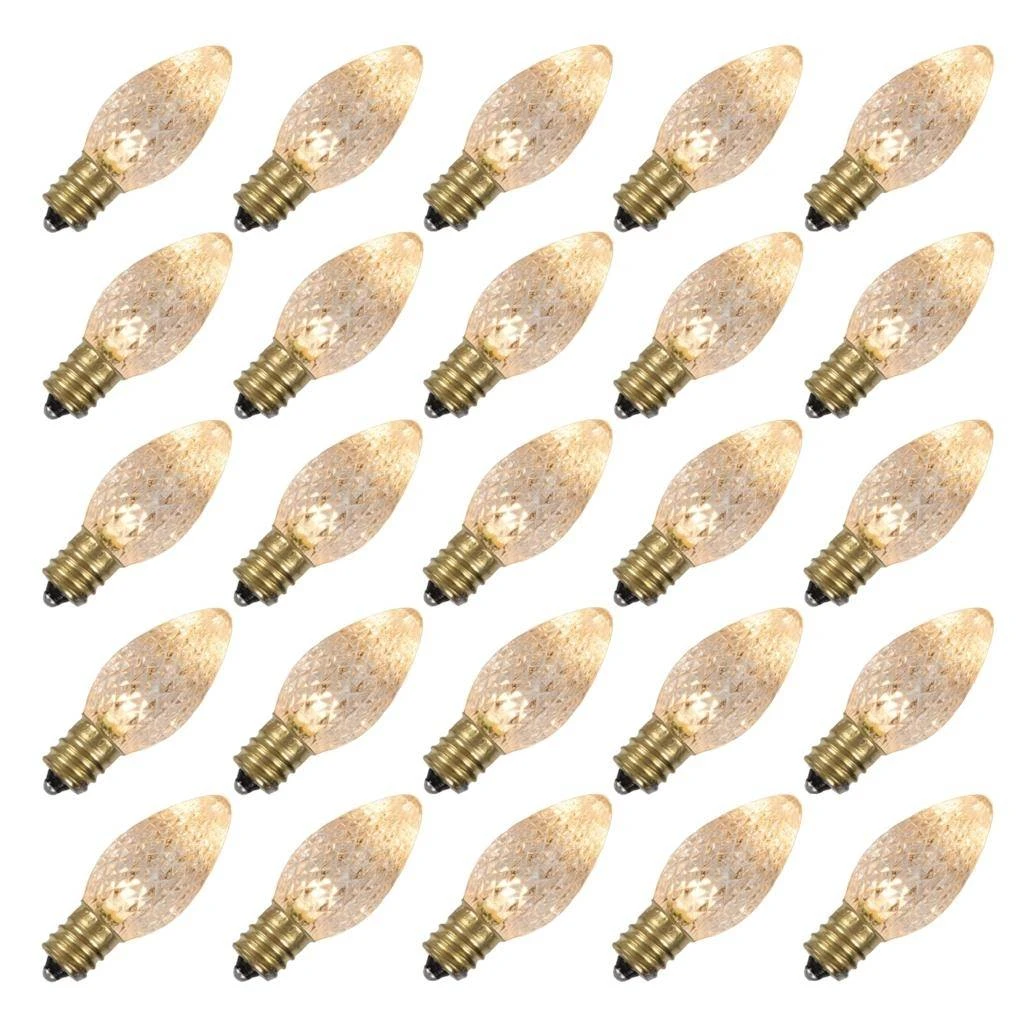 Vickerman Christmas Light Bulb Replacement (25 Pack) (21501) 1 Vickerman Christmas Light Bulb Replacement (25 Pack) (21501)