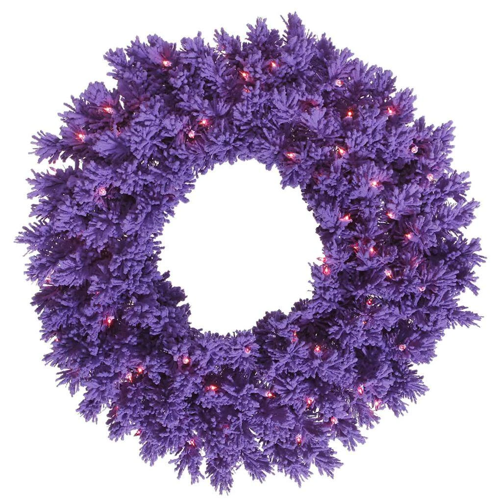 Vickerman Prelit Artificial Christmas Wreath (450994) 1 Vickerman Prelit Artificial Christmas Wreath (450994)