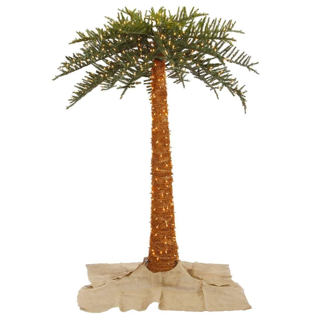 Vickerman Artificial Lighted Palm Tree (451724) 1 Vickerman Artificial Lighted Palm Tree (451724)
