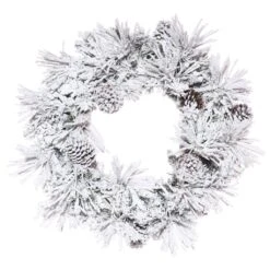 Vickerman Unlit Artificial Christmas Wreath (497531)