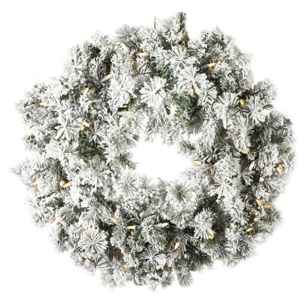 Vickerman Prelit Artificial Christmas Wreath (498552) 1 Vickerman Prelit Artificial Christmas Wreath (498552)