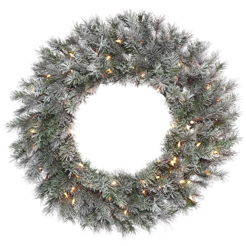 Vickerman Prelit Artificial Christmas Wreath (499108) 1 Vickerman Prelit Artificial Christmas Wreath (499108)