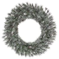 Vickerman Unlit Artificial Christmas Wreath (499122)