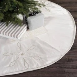 Vickerman Christmas Tree Skirt (504833) -Light Bulbs Shop 5048335md