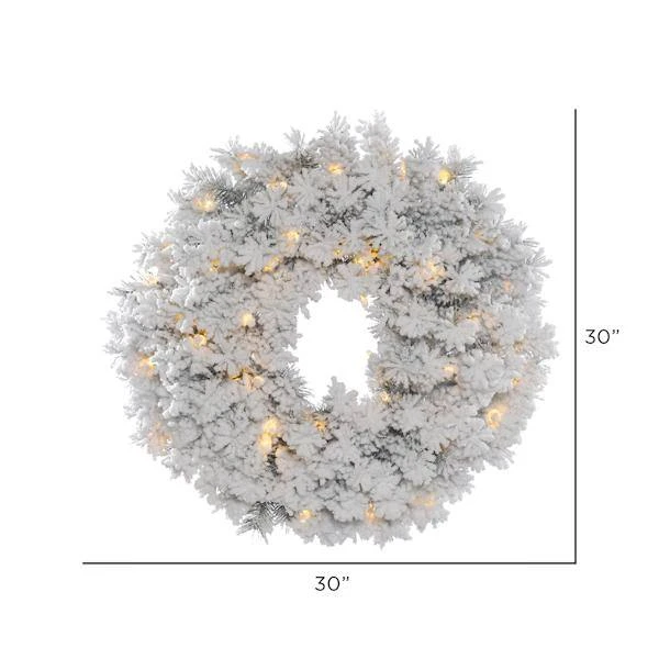 Vickerman Prelit Artificial Christmas Wreath (506776) 3 Vickerman Prelit Artificial Christmas Wreath (506776) - Image 3