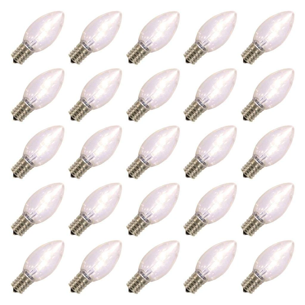 Vickerman Christmas Light Bulb Replacement (25 Pack) (509869) 1 Vickerman Christmas Light Bulb Replacement (25 Pack) (509869)