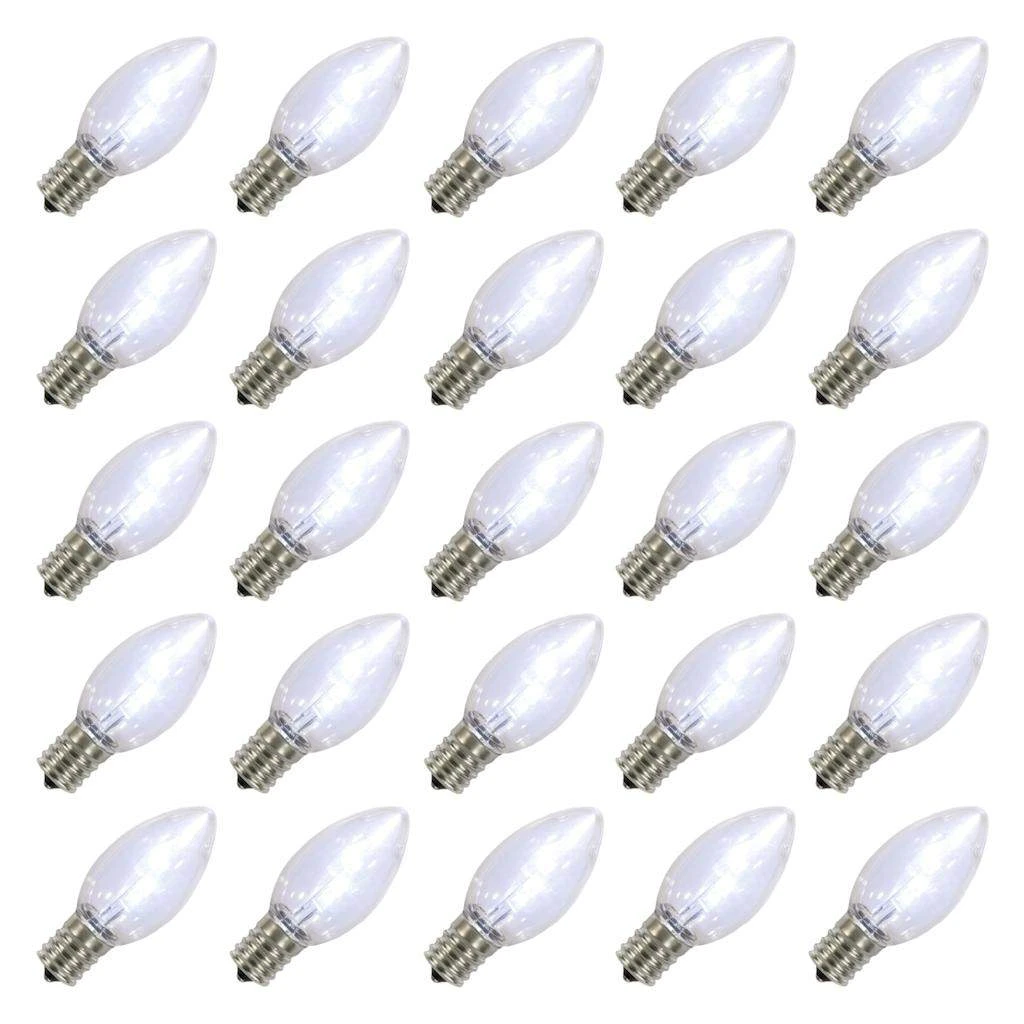 Vickerman LED Christmas Light Bulb Replacement (25 Pack) (509944) 1 Vickerman LED Christmas Light Bulb Replacement (25 Pack) (509944)
