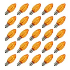 Vickerman LED Christmas Light Bulb Replacement (25 Pack) (510001)