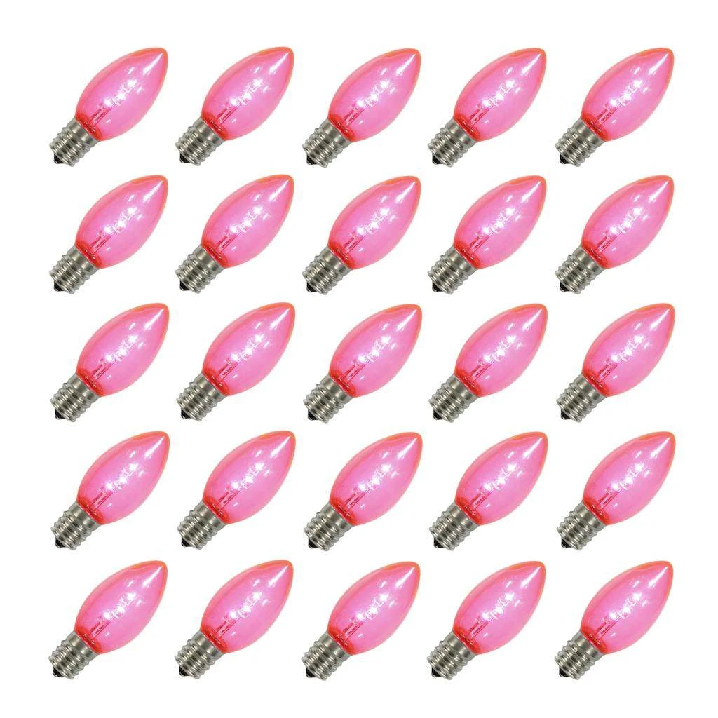 Vickerman LED Christmas Light Bulb Replacement (25 Pack) (509807) 1 Vickerman LED Christmas Light Bulb Replacement (25 Pack) (509807)