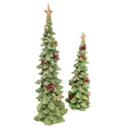 RAZ Imports Christmas Tree (Set Of 2) (52489) -Light Bulbs Shop 52489addmd