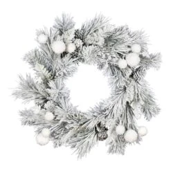 Vickerman Unlit Artificial Christmas Wreath (611333)