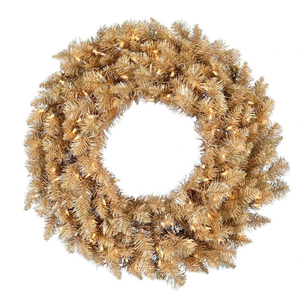 Vickerman Prelit Artificial Christmas Wreath (630402) 1 Vickerman Prelit Artificial Christmas Wreath (630402)