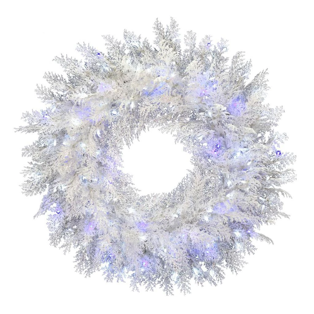 Vickerman Prelit Artificial Christmas Wreath (631690) 1 Vickerman Prelit Artificial Christmas Wreath (631690)