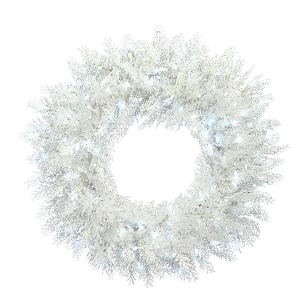 Vickerman Prelit Artificial Christmas Wreath (631676) 1 Vickerman Prelit Artificial Christmas Wreath (631676)