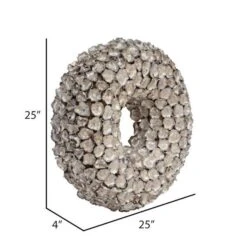 Vickerman Artificial Christmas Wreath (664803) 9 Vickerman Artificial Christmas Wreath (664803) -Light Bulbs Shop 664803measuremd