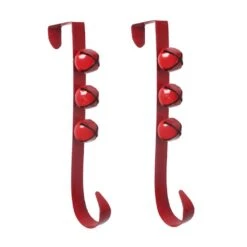 Vickerman Door Hanger With Bells (2 Pack) (674208)