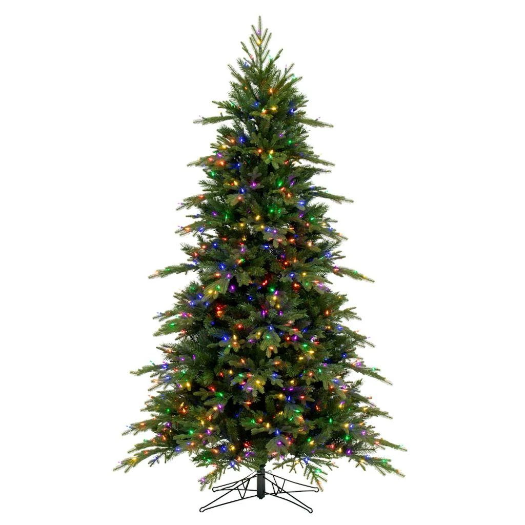 Vickerman Pre-Lit Artificial Christmas Tree With Pine Cones (676202) 1 Vickerman Pre-Lit Artificial Christmas Tree With Pine Cones (676202)
