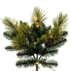 Vickerman Pre-Lit Artificial Christmas Tree (680506) -Light Bulbs Shop 680506closemd