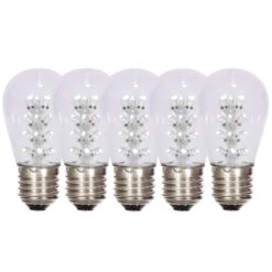 Vickerman LED Christmas Light Bulb Replacement (5 Pack) (687369)