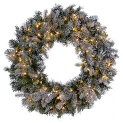 Vickerman Pre-Lit Artificial Christmas Wreath (693025)