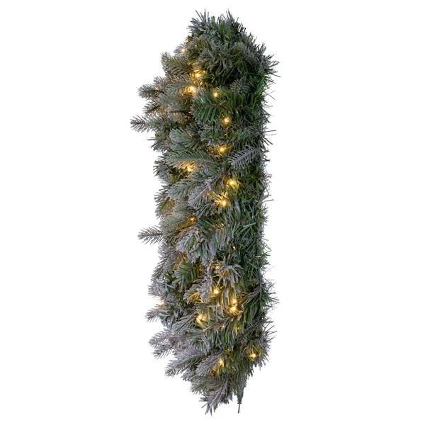 Vickerman Pre-Lit Artificial Christmas Wreath (693049) 4 Vickerman Pre-Lit Artificial Christmas Wreath (693049) - Image 4