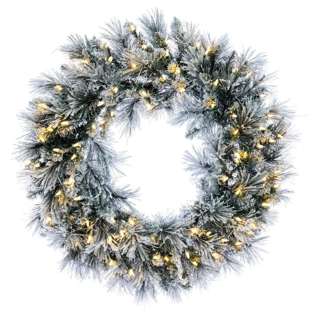 Vickerman Prelit Artificial Christmas Wreath (720967) 1 Vickerman Prelit Artificial Christmas Wreath (720967)