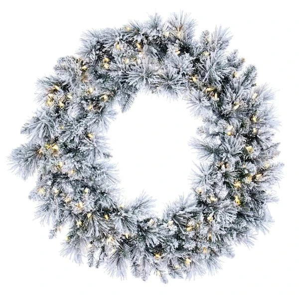 Vickerman Prelit Artificial Christmas Wreath (720998) 2 Vickerman Prelit Artificial Christmas Wreath (720998) - Image 2