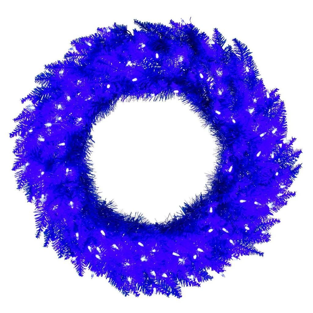 Vickerman Artificial Prelit Christmas Wreath (729045) 1 Vickerman Artificial Prelit Christmas Wreath (729045)