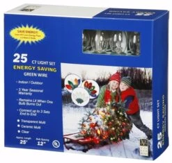 Vickerman Christmas Light String Set (76101) 7 Vickerman Christmas Light String Set (76101) -Light Bulbs Shop 76101Boxedmd 1