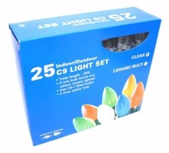 Vickerman Christmas Light String Set (76974) 7 Vickerman Christmas Light String Set (76974) -Light Bulbs Shop 76974Boxedmd