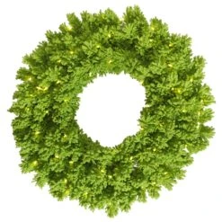 Vickerman Pre-Lit Artificial Christmas Wreath (28456)