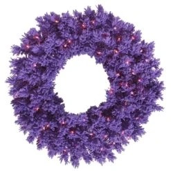 Vickerman Pre-Lit Artificial Christmas Wreath (28446)